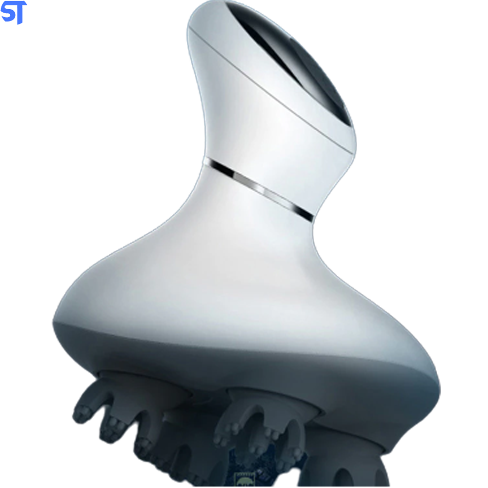 Massageador Elétrica Á Prova D'água 3D Para Cabeça