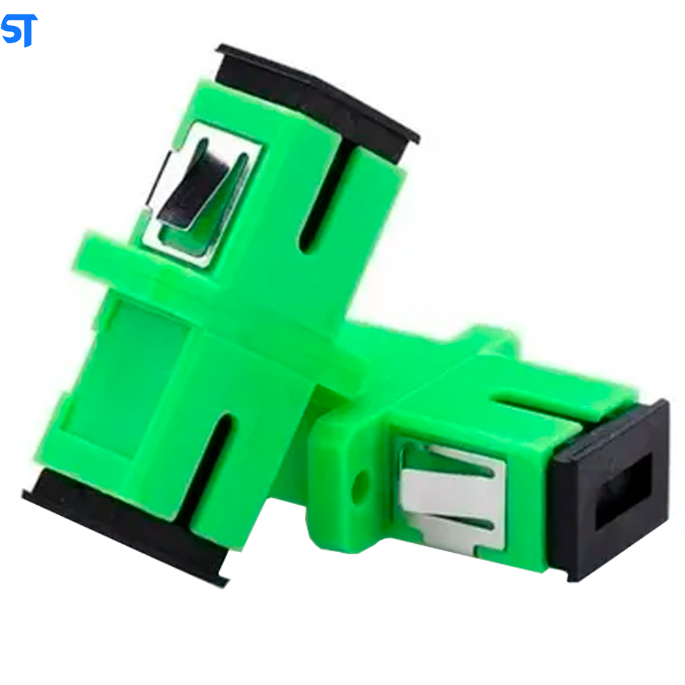 Adaptador de fibra óptica - SC/APC - SM Simplex - UNIDADE