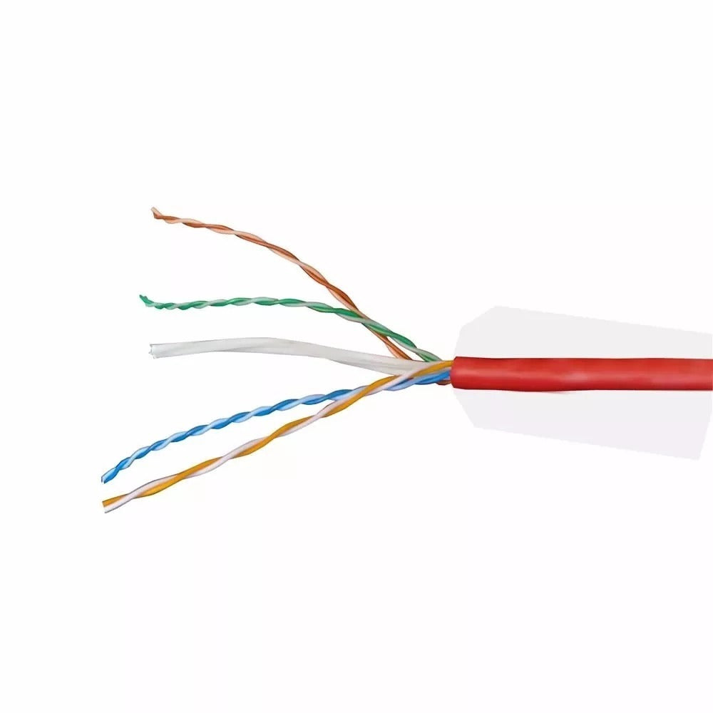 Cabo De Rede Cat6 Gigabit Lan Utp Nexans Cores Caixa 305m