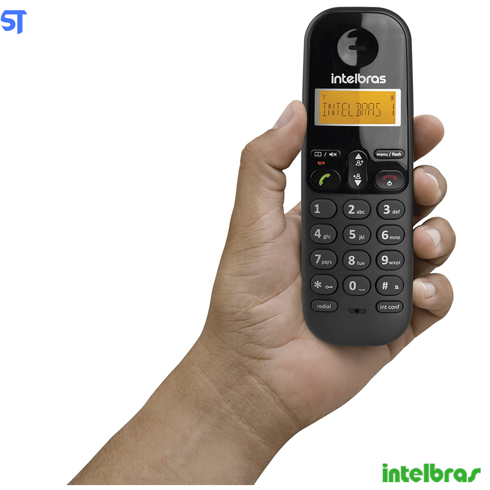 Telefone Sem Fio Intelbras TS 3111 Ramal Preto