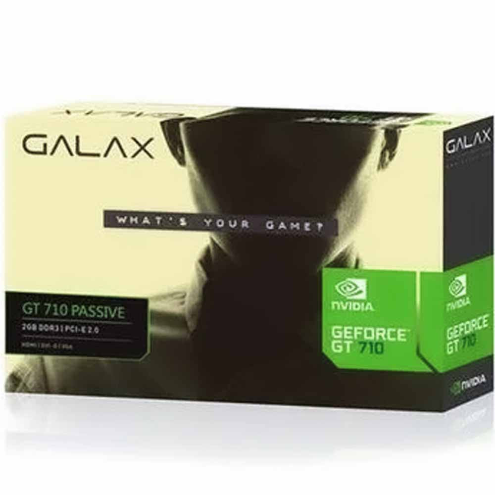 Placa de Vídeo GT710 64 Bits 2GB DDR3 Galax