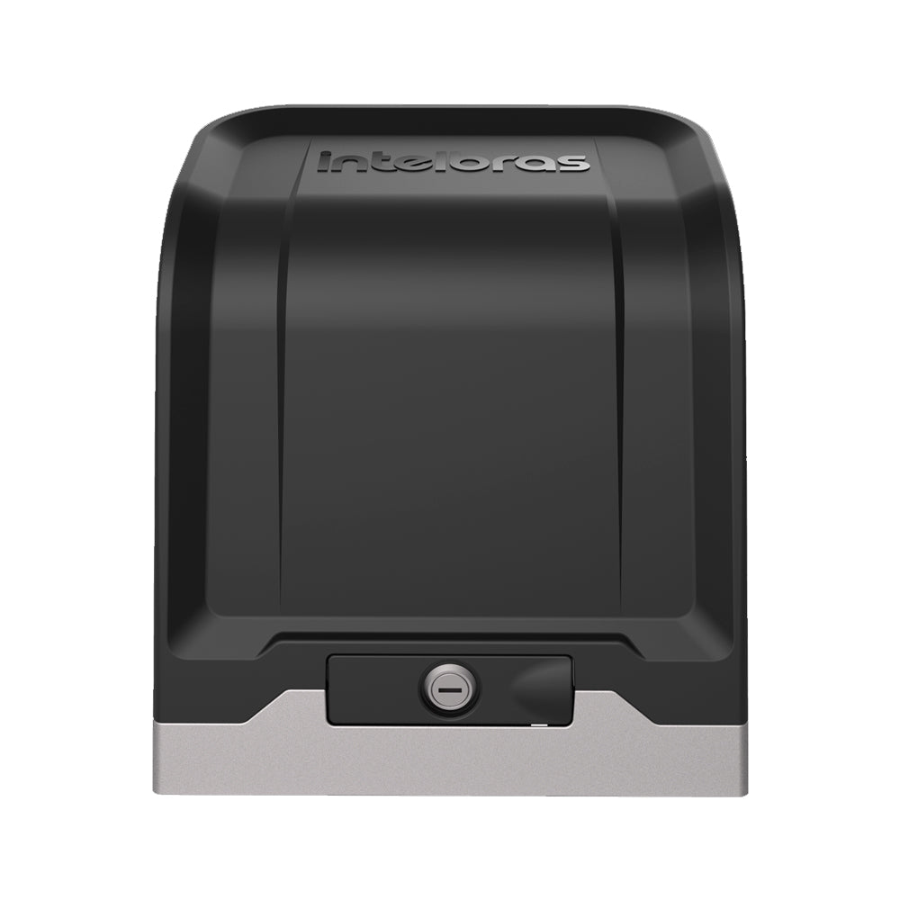 Motor Automatizador de Portão Rápido Intelbras DC 800 FAST Deslizante 1/2 HP Bivolt 220V Com 2 Controles e Placa