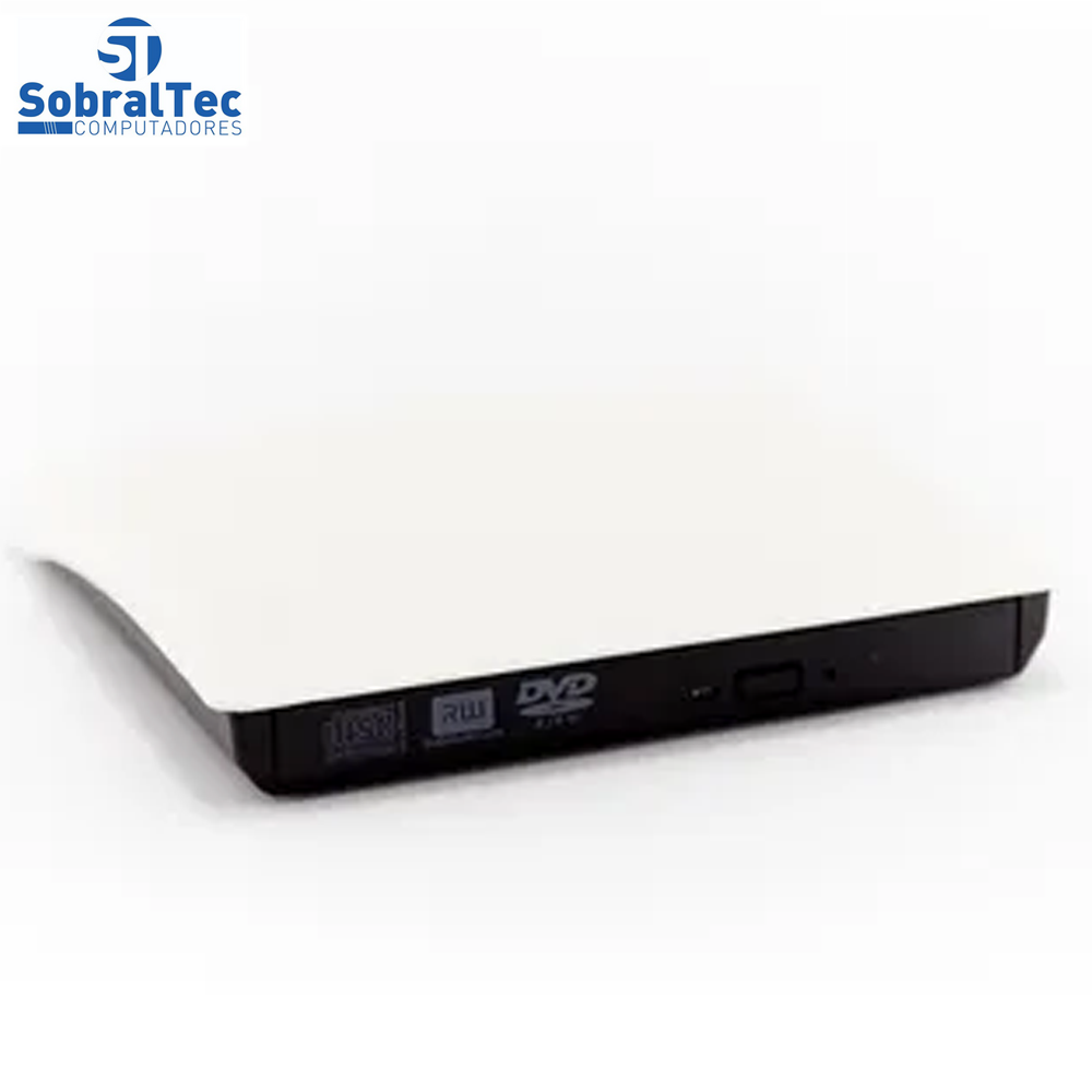 DVD Reader and Recorder  - Slim Drive USB 3.0 - WHITE