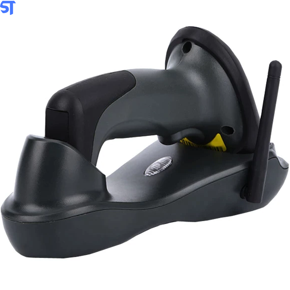 Leitor Código De Barras Wireless USB Evawgib  EV-2503s - Preto