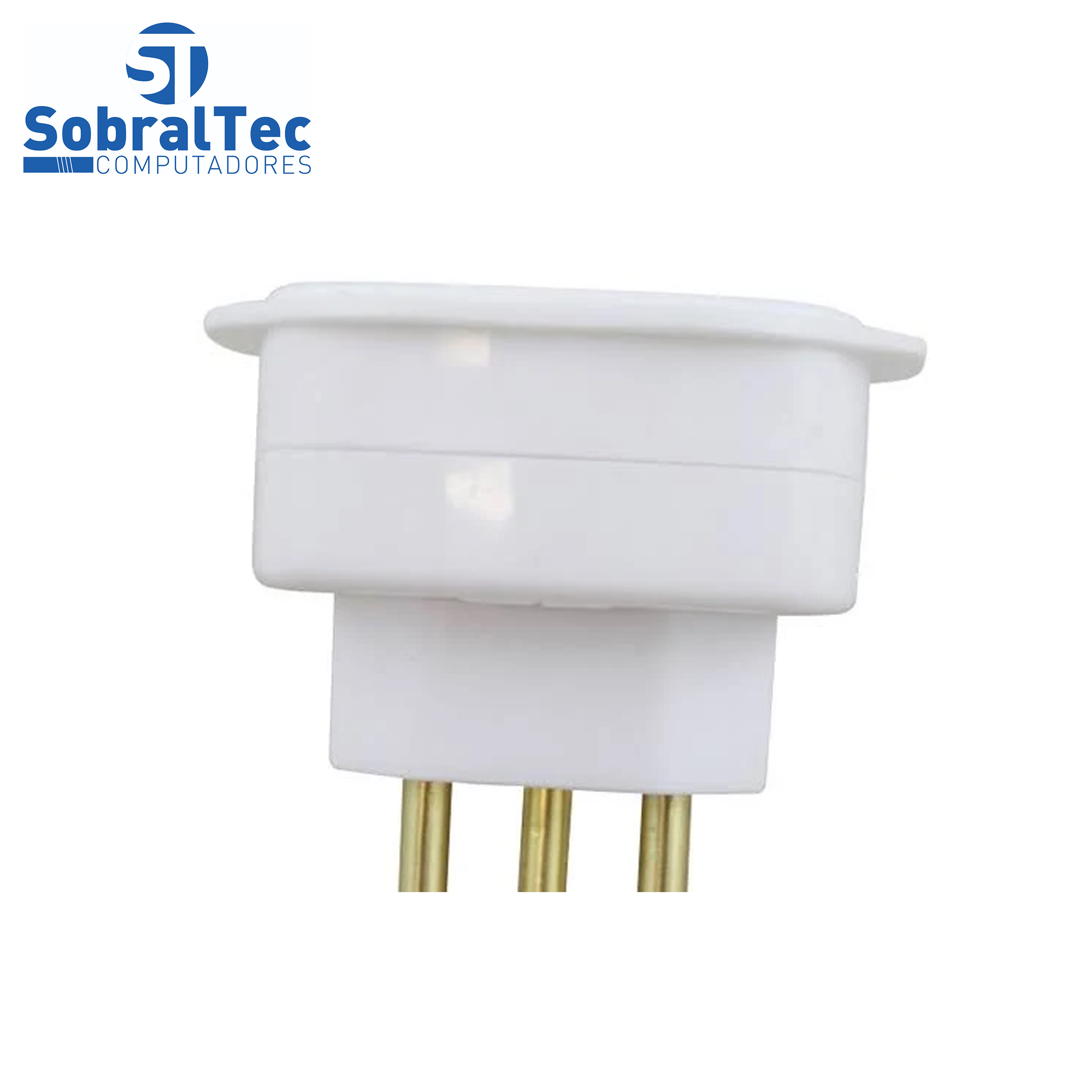 Adaptador Universal 2P + T Inova Tenção Máxima 10A 250V~