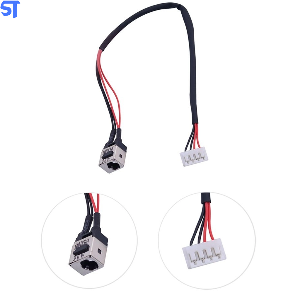 Conector Dc Jack Compativel Com Cce Ultrathin Ultra Thin T325 T345 T345 T745 - 5.5X2.5Mm - Com Cabo