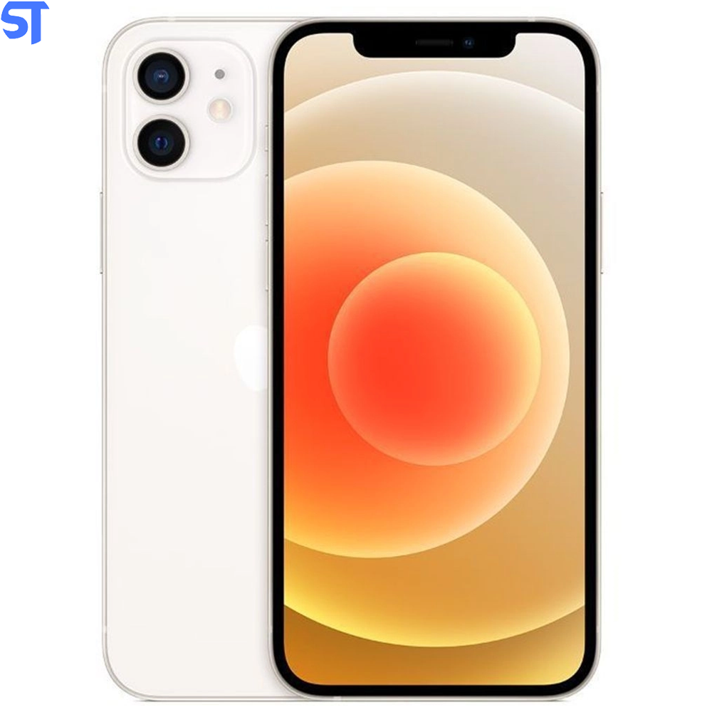 iPhone 12 Apple 128GB Branco Tela 6,1” - Câm. Dupla 12MP iOS