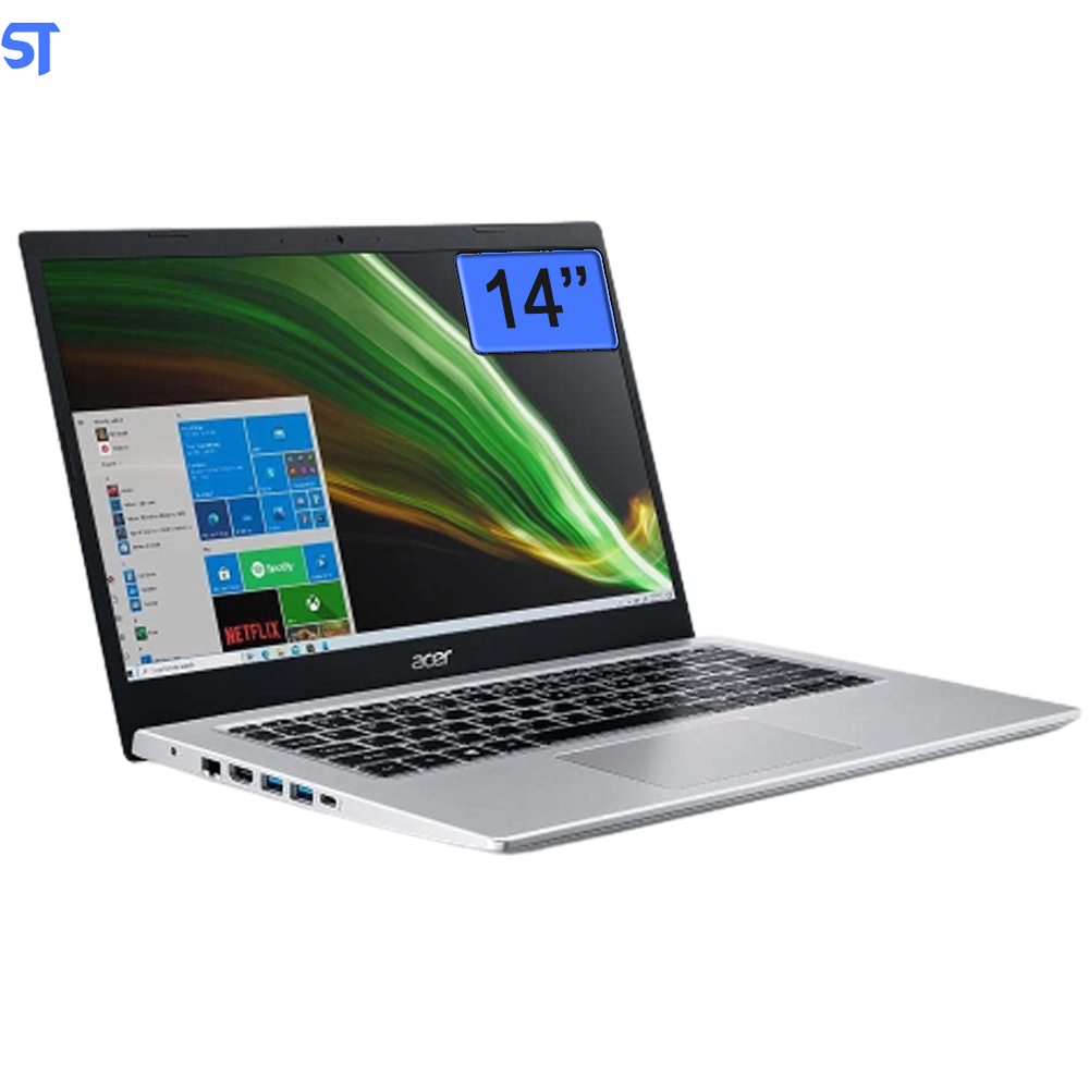 Notebook Acer Intel Core i5 11ª Gen-Ram 16GB-SSD NVMe 256GB + HD 1TB- Aspire 5 A514-54-54LT Windows 10 Home 14' Full HD