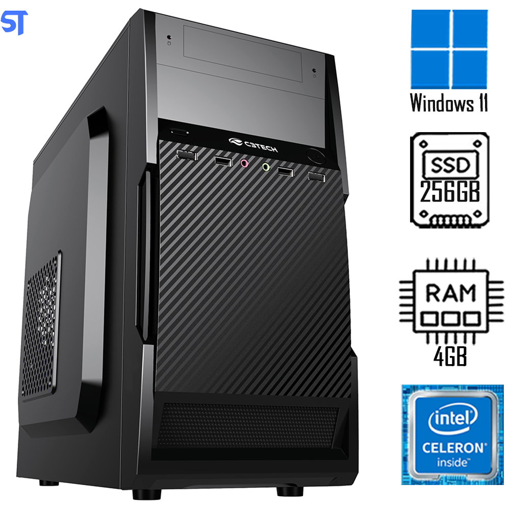 Computador Intel Core i5- 3470 | 3.40Ghz - Memoria Ram DDR3 4GB - SSD 256GB - Gabinete Micro Atx