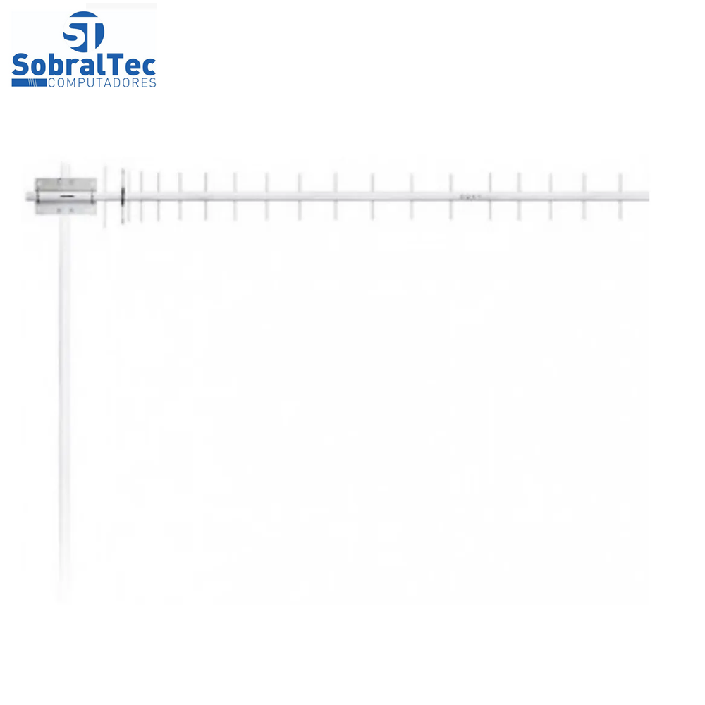 Antena Celular 800mhz 20dbi Aquario Com Cabo CF-820