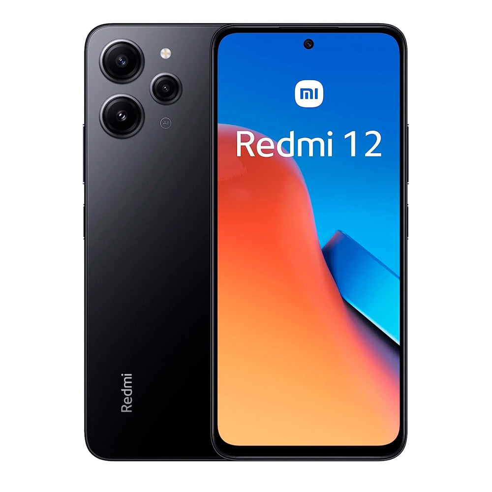 Smartphone Redmi 12 Jade Black 6GB RAM, 128GB ROM, 5G, Tela 6.79