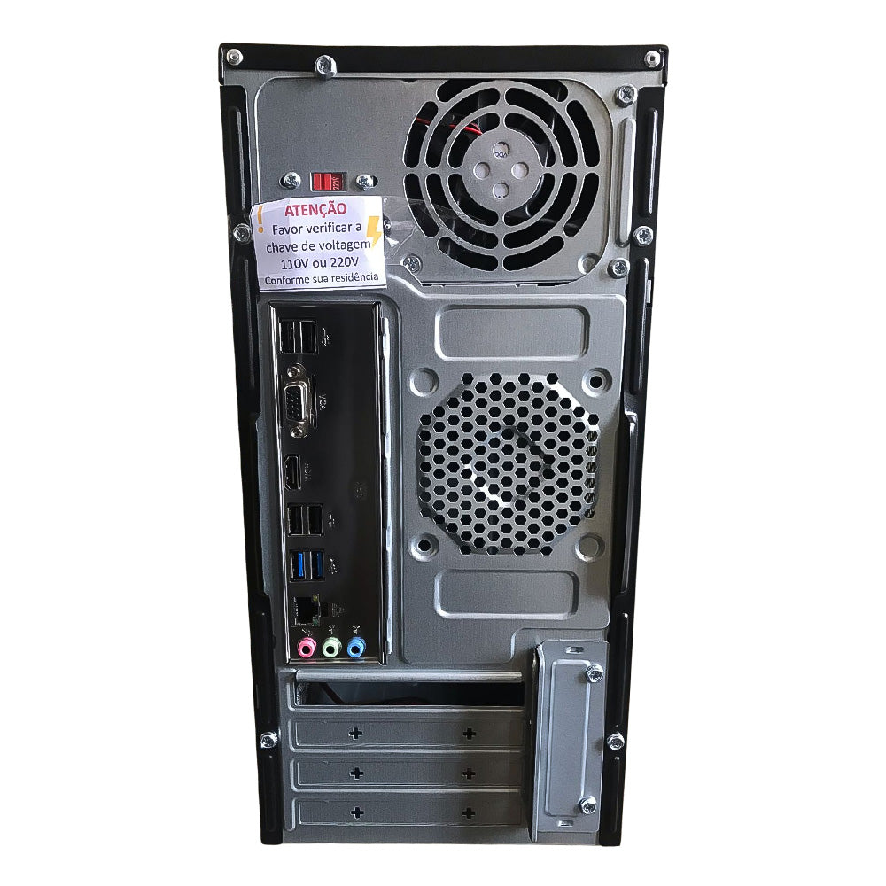 Computador Core I5 3470, Memória Ram 8GB, SSD 240GB, Gabinete ATX Joyas