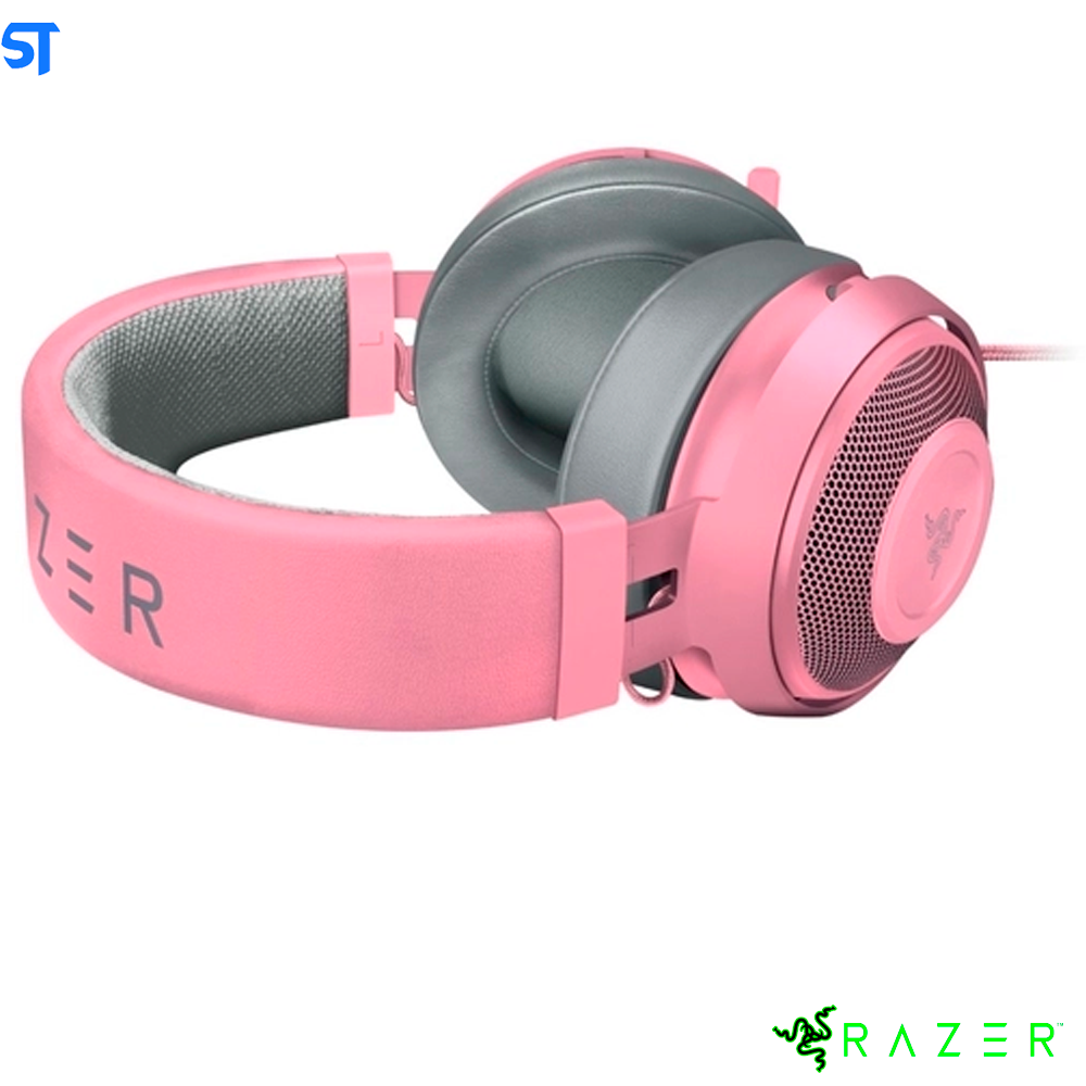 Headset Gamer Razer Kraken Multi Platform, Quartz Rosa