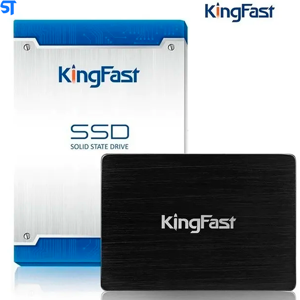 HD SSD Kingfast 256GB 2.5`SataIII 550Mbps de Leitura 500Mbps de Gravação