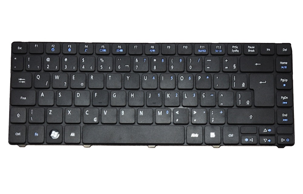 Teclado Notebook Acer Aspire 3810-Uk 3810T 4810 4810T - MB301-001 - BR - F3 Wifi
