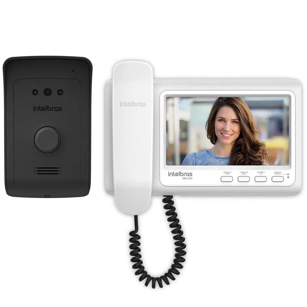 Video Porteiro Intelbras IVR 1070 HS Display 7