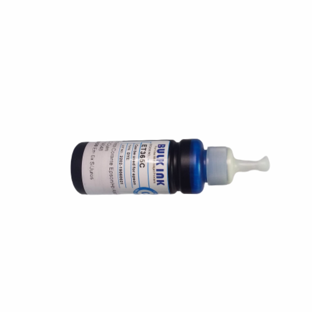 Refil Tinta Corante  Compativel Epson/Hp Aston Et 365 C Cyan