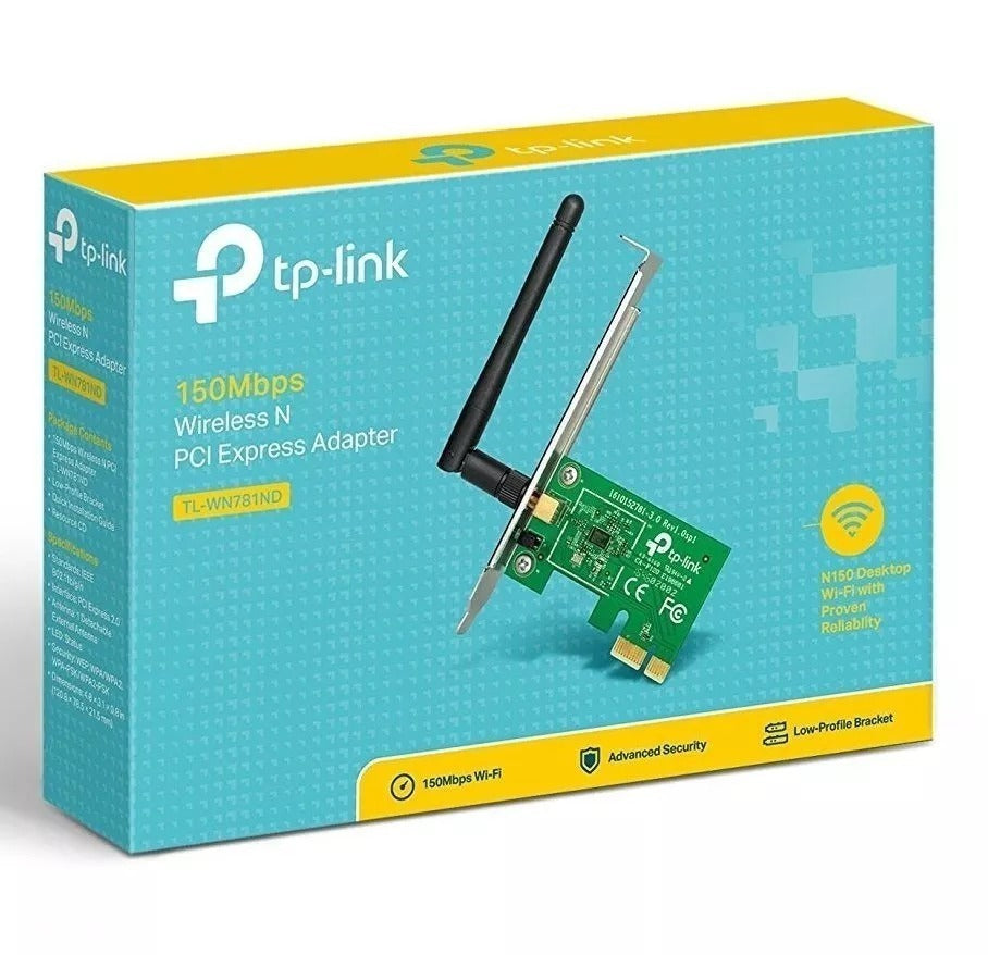Placa Pci Express Wireless N 150Mbps TL-WN781ND TP-Link