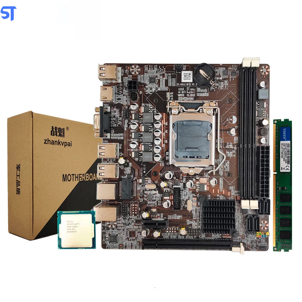 Computador Core i3-2100-HD SSD 120GB -Memória Ram 4GB- Com Monitor 18,5 HDMI- Teclado e Mouse