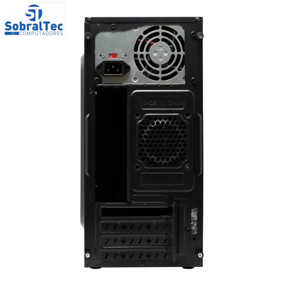 Gabinete Micro Atx Com Fonte 230W Bg-2316 Preto Bluecase - 1 Baia Externa