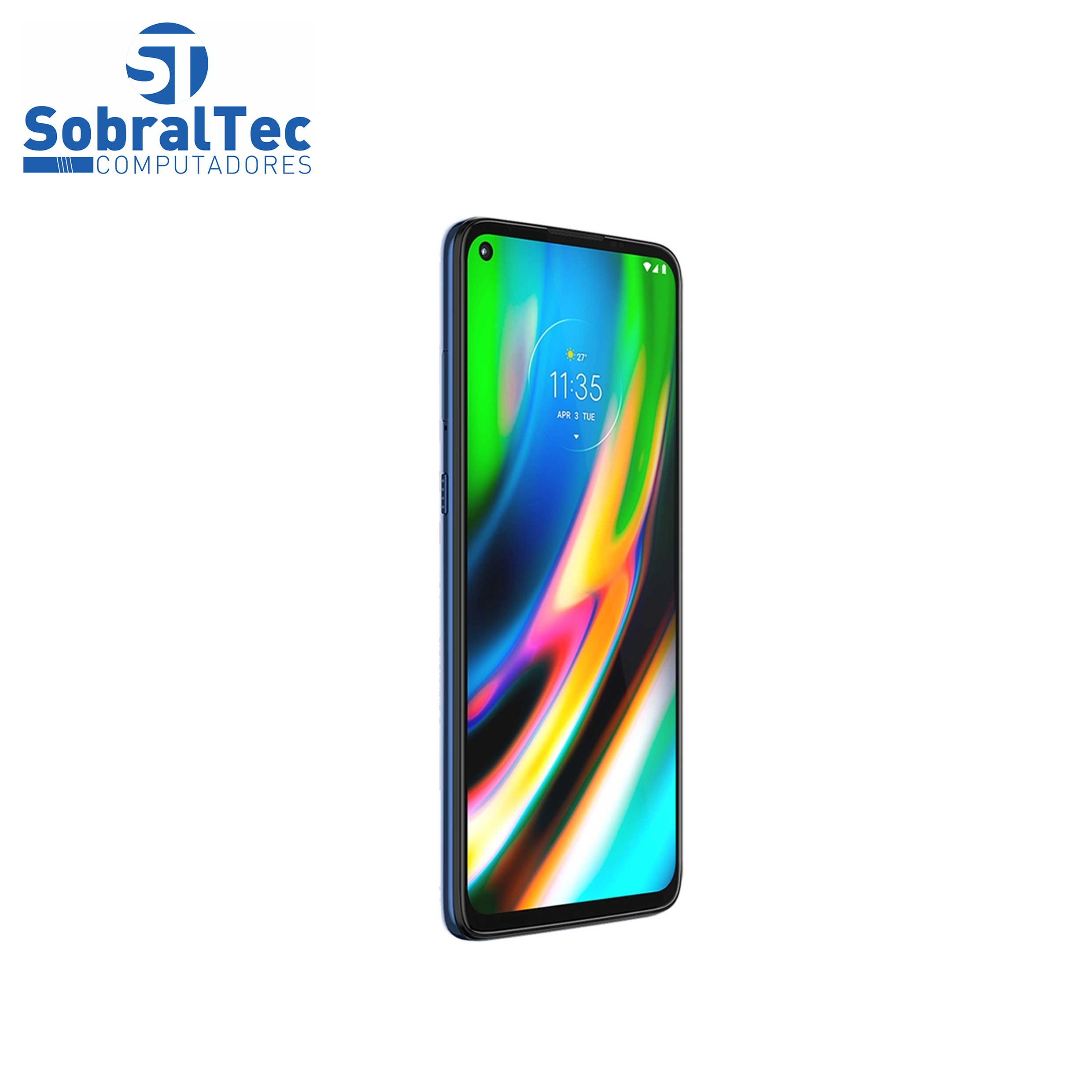 Smartphone Motorola Moto G9 Plus Dual Chip Desbloqueado Android 10 Tela 6.8" 128GB 4G Câmera Quadrupla 64MP + 8MP+ 2MP +