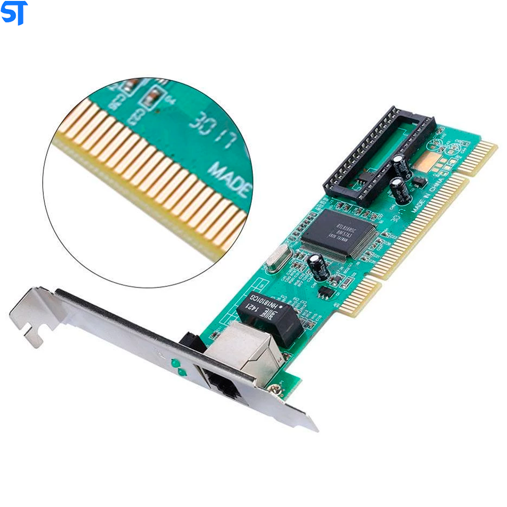 Placa de Rede Pci  10/100/1000mbps Lan- Yosoo