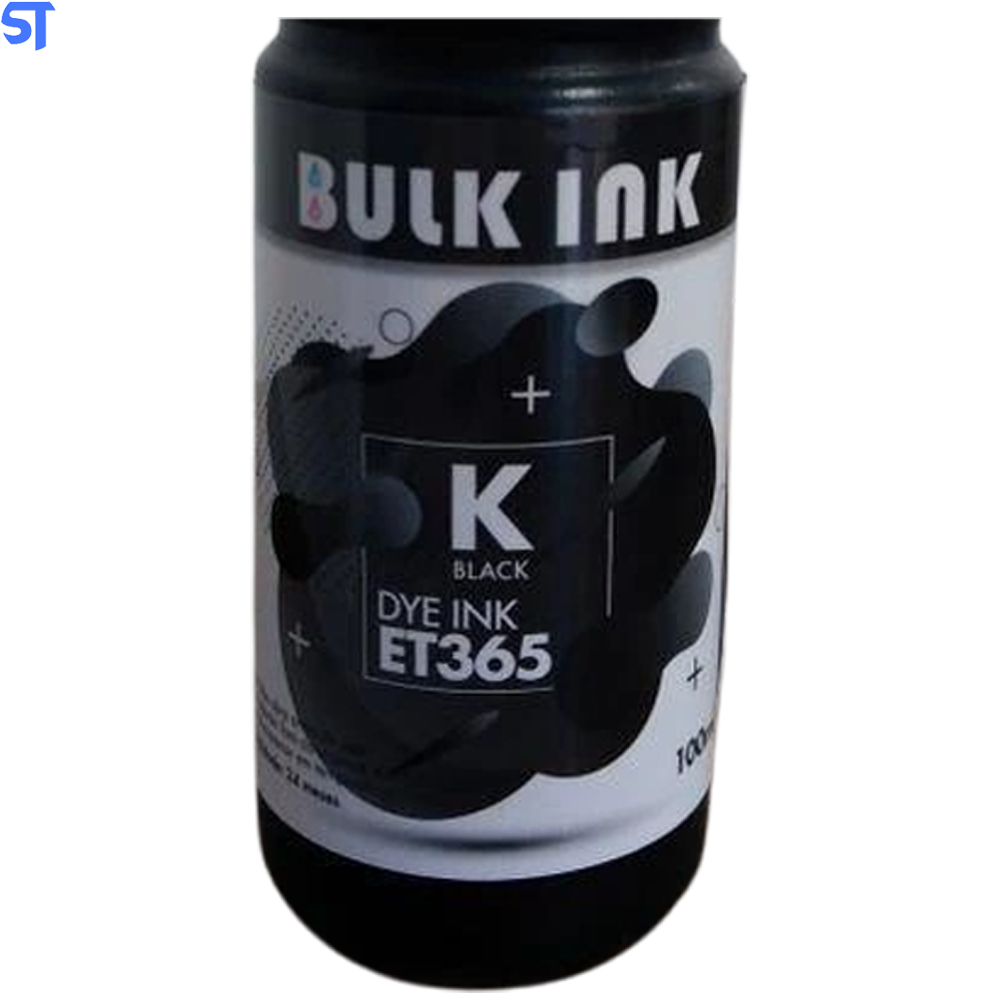 Refil Tinta Corante Epson-Hp Et 365-664 Bulk Ink Preto 100ml