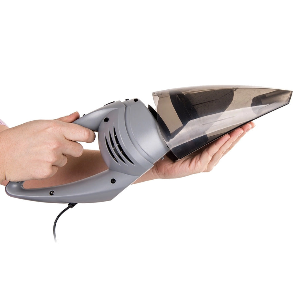 Aspirador de Pó para Carro tramontina 12v 70w cabo eletrico 3,3m coletor 0,5 litros  de alta performance