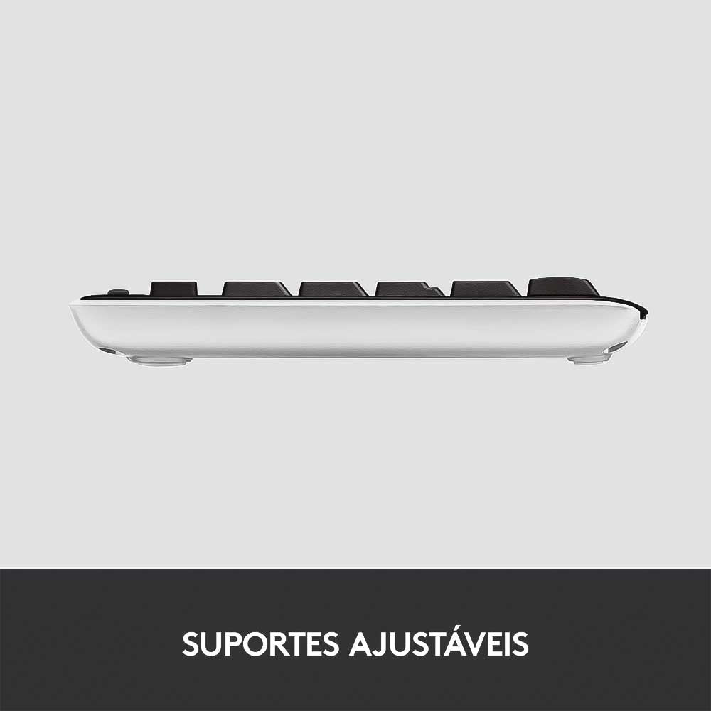 Teclado Logitech Wireless Sem Fio Multimidia K270