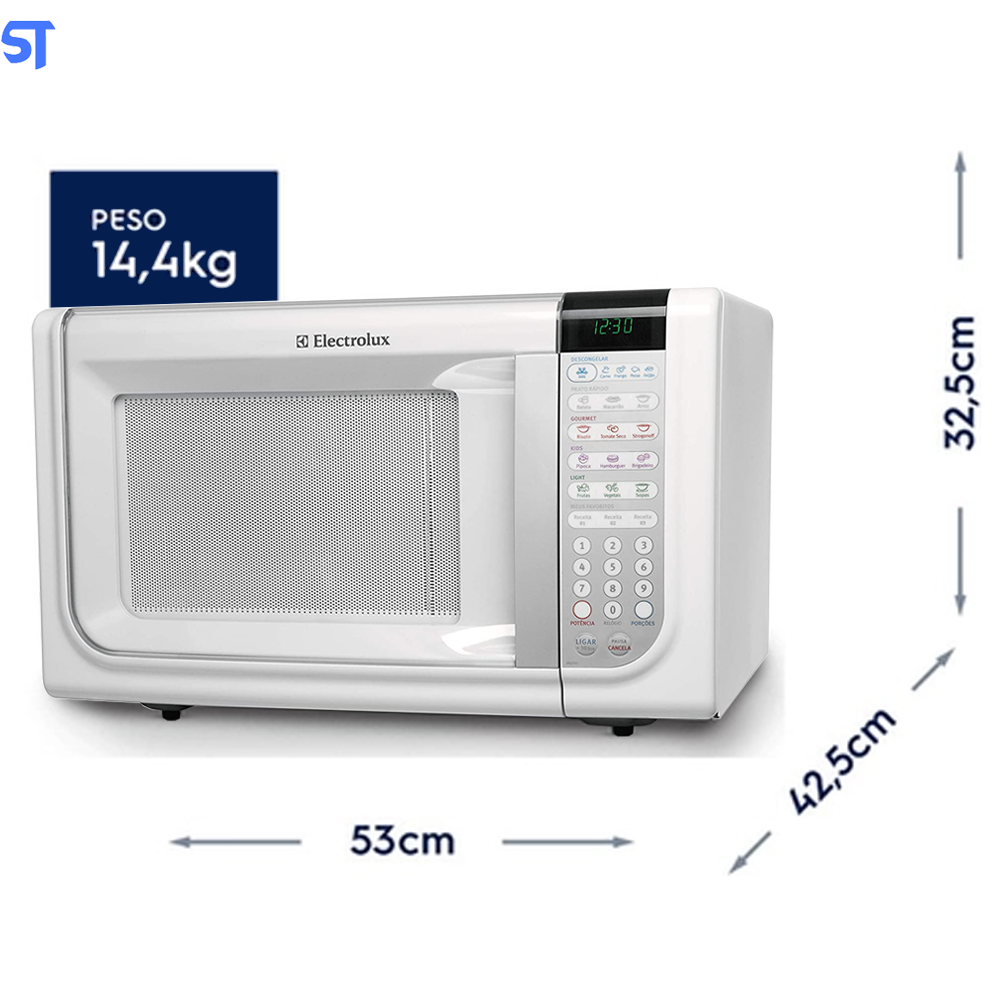 Micro-Ondas Electrolux MEF41 Branco 31 Litros 220V