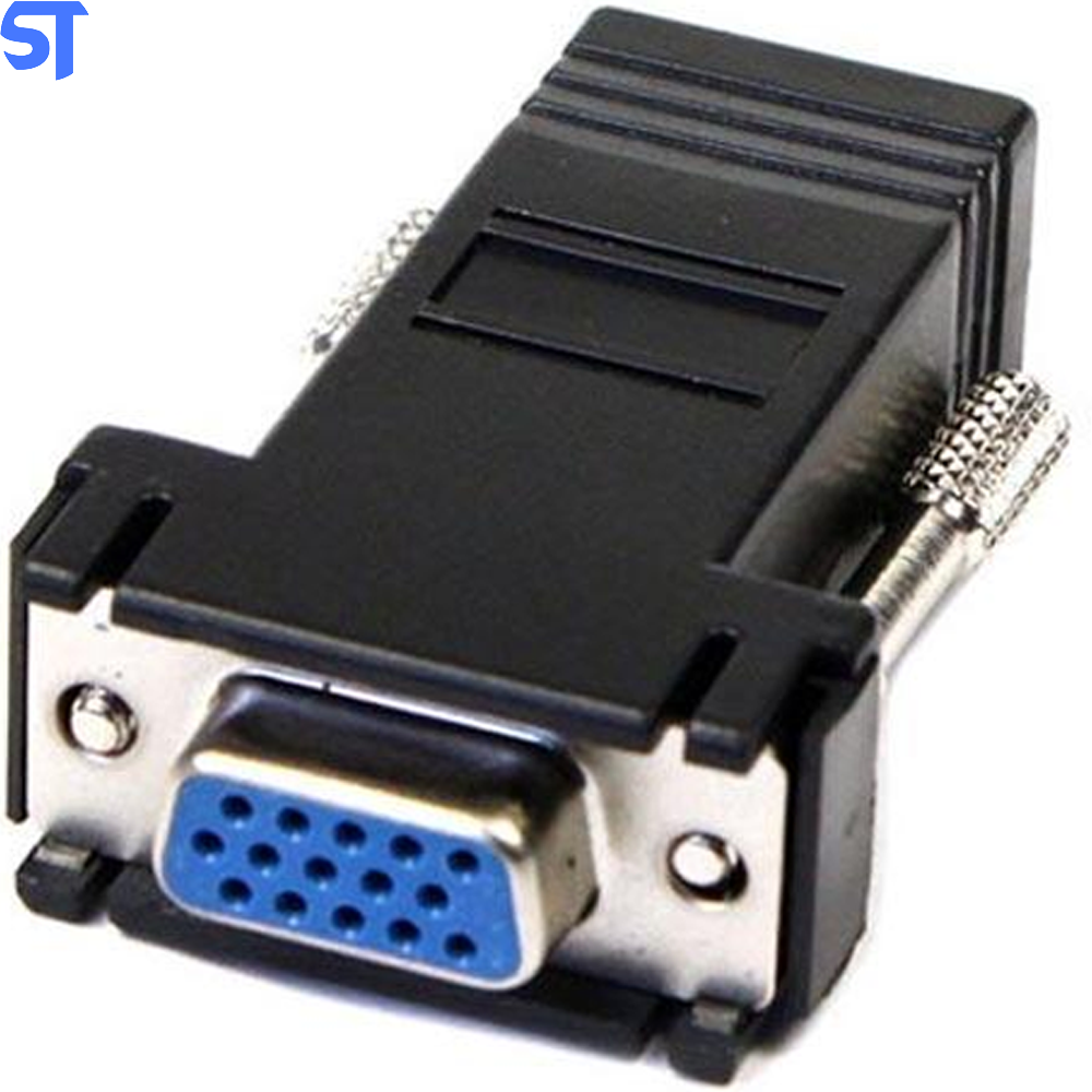 Adaptador MD9 HDB15 F x RJ45 F 7567