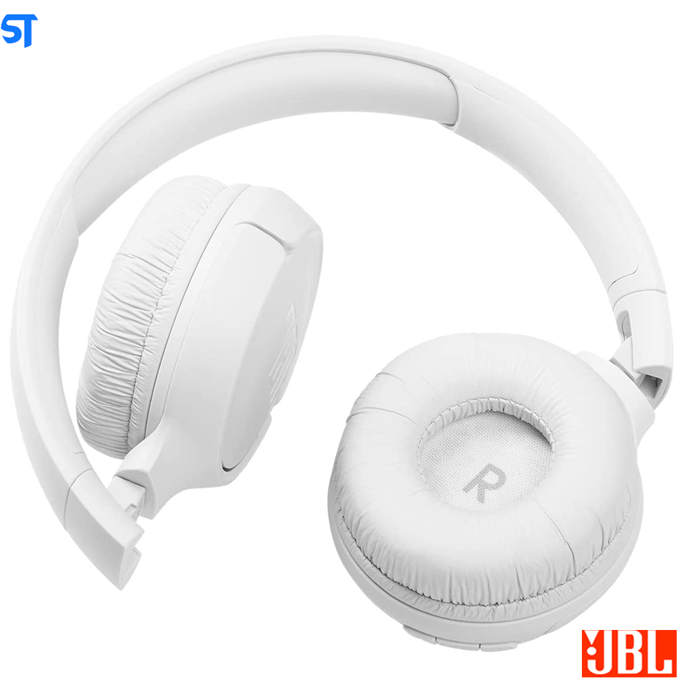 Fone de Ouvido Bluetooth JBL Tune 510BT Pure Bass Branco - JBLT510BTWHT