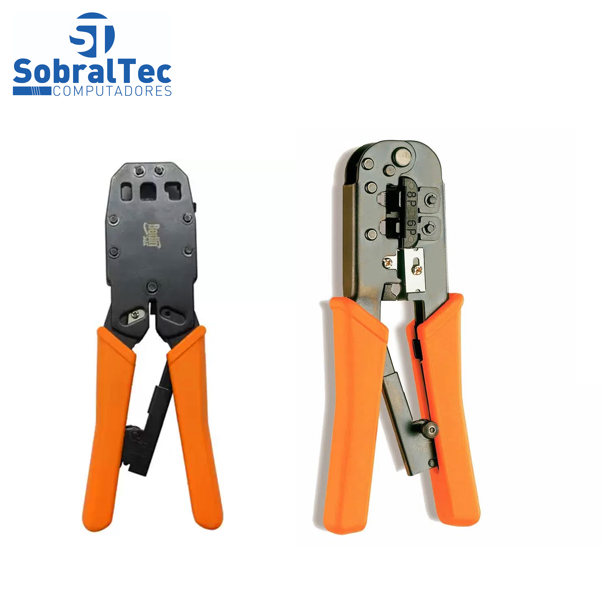 Alicate Crimpagem Rj45/Rj11 Com Catraca