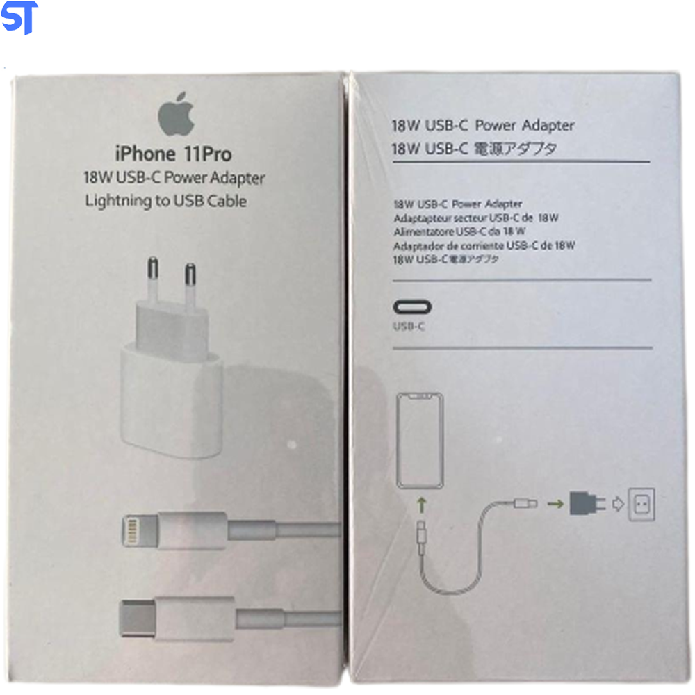 Carregador De iPhone Tipo C Lightning 18W Para iPhone, Pro e Max