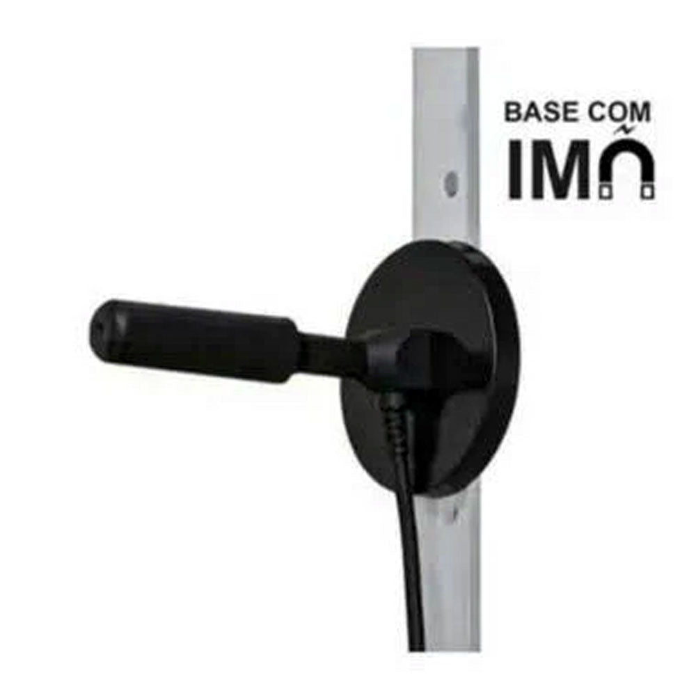 Antena Digital HDTV 5Mts Recepção De 360° 3.5 DBI Base com Imã Altomex - AL-3003