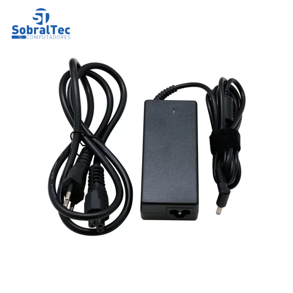 Fonte Notebook Compatível Com  Dell XPS 19.5V 2.31A 45W Plug 4.5 x 3.0Mm
