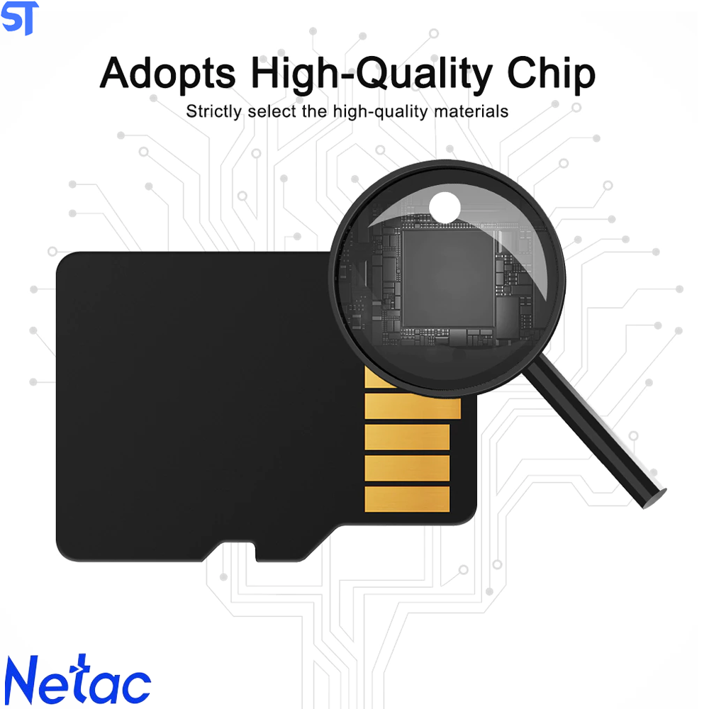Cartão Micro SD Netac 128Gb 80Mb/s De Leitura