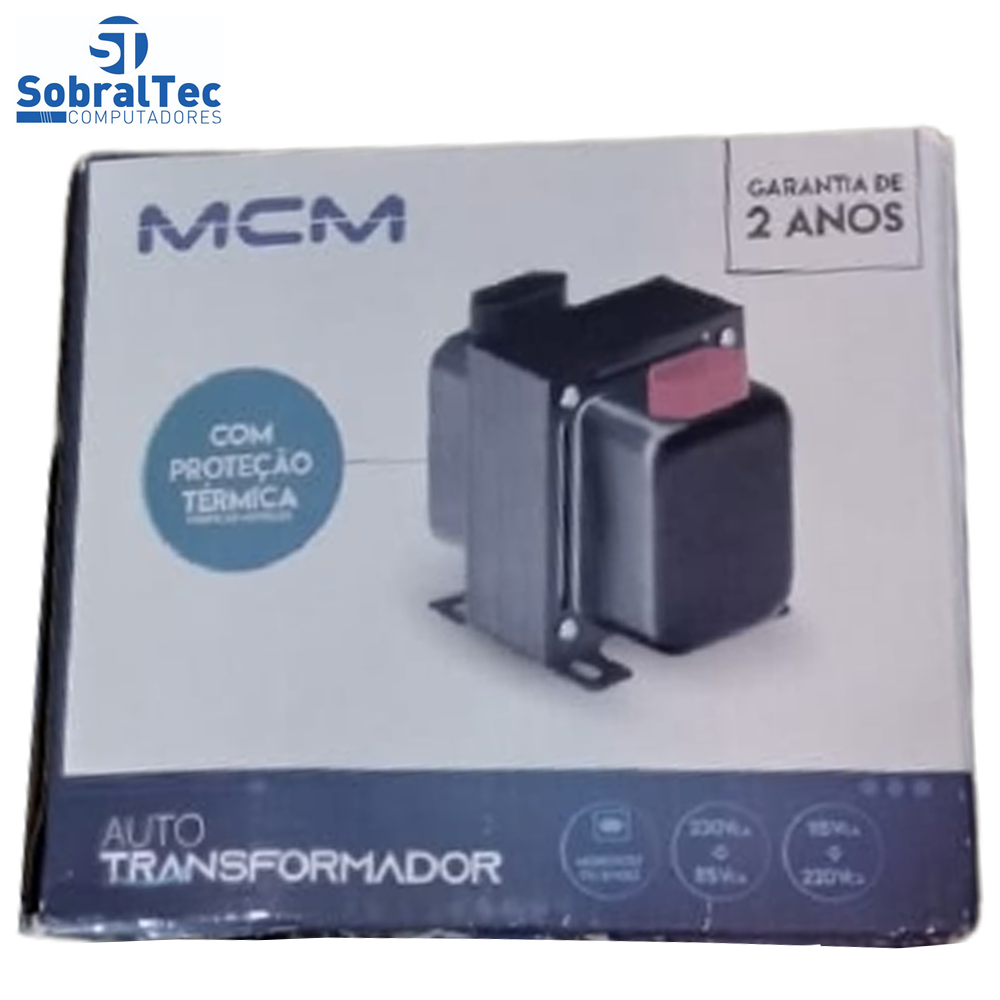 Autotransformador 1500va Bivolt-MCM ATR0026