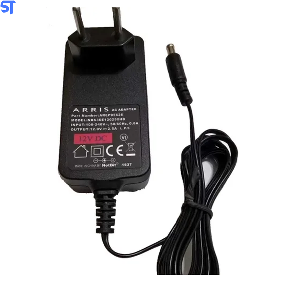 Fonte de Alimentação 12V 2,5A - AC ADAPTER - ARRIS