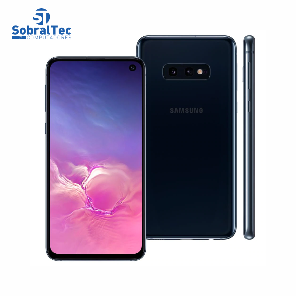 Smartphone Samsung Galaxy S10e Preto 128GB 6GB RAM Tela Infinita 5.8" Câmera Traseira Dupla Dual Chip SM-G970FZWRZTO