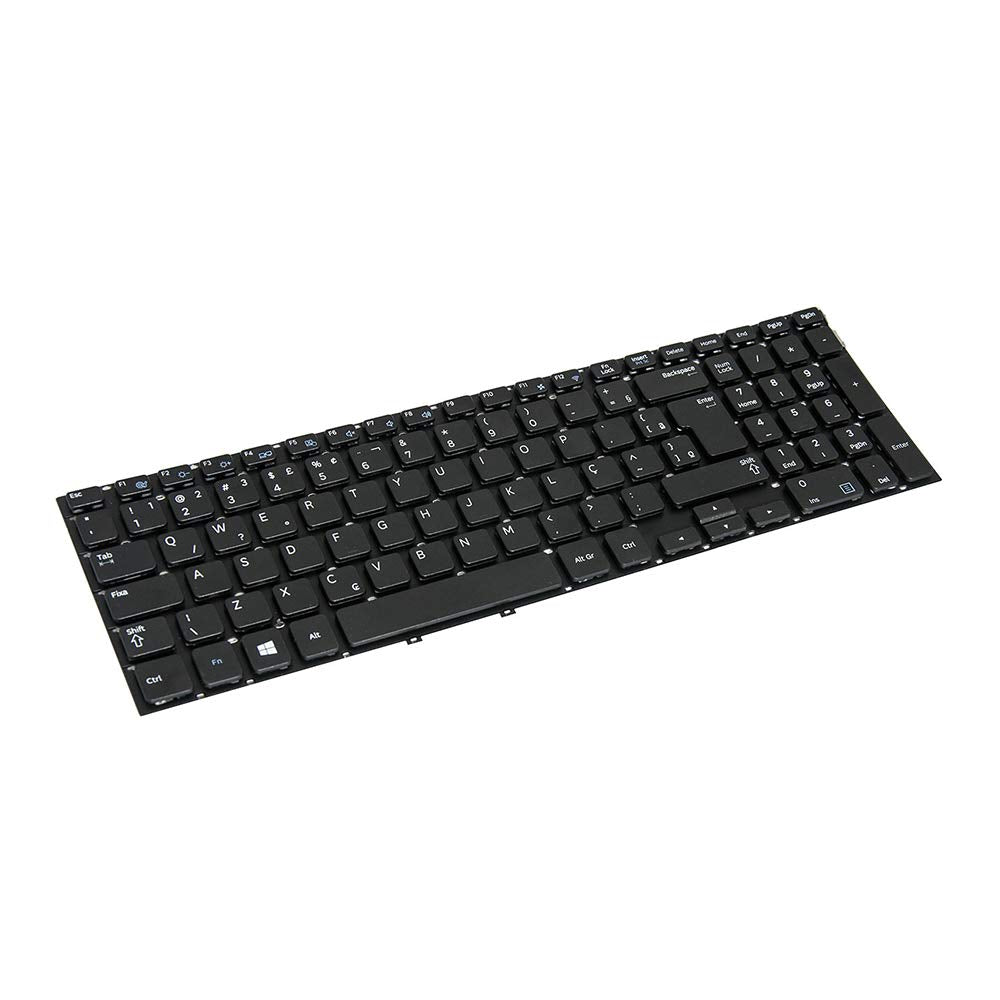 Teclado Notebook Samsung Np Series Np270e5g-Xd1br Preto Sem Moldura