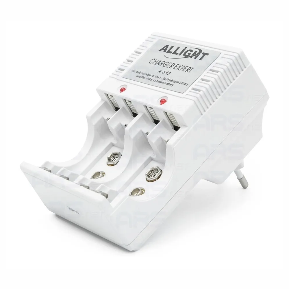 Carregador de Pilha Charge Expert A-612- ALLGHT- 4 Pilhas AA-aaaa Bat 9 V