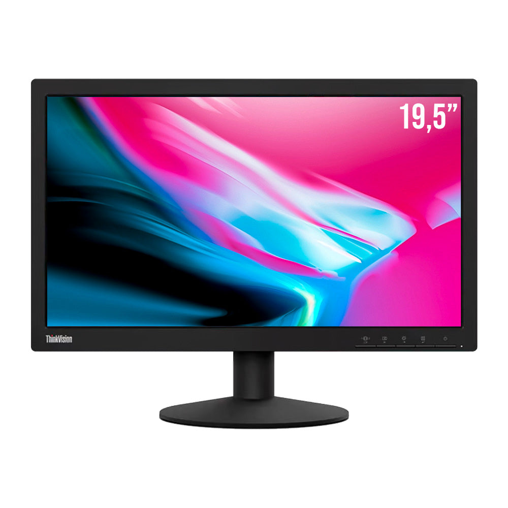 Monitor Lenovo 19,5"LED ThinkVision E20-1B 63A0KAR1BR Vga/ Hdmi / Vesa Widescreen Preto