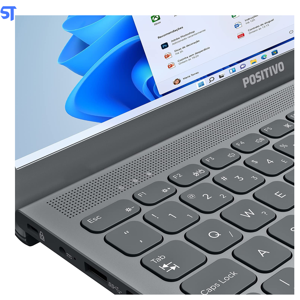 Notebook Positivo Motion C4120F-AX Intel Celeron Dual Core 4GB 120GB SSD 14