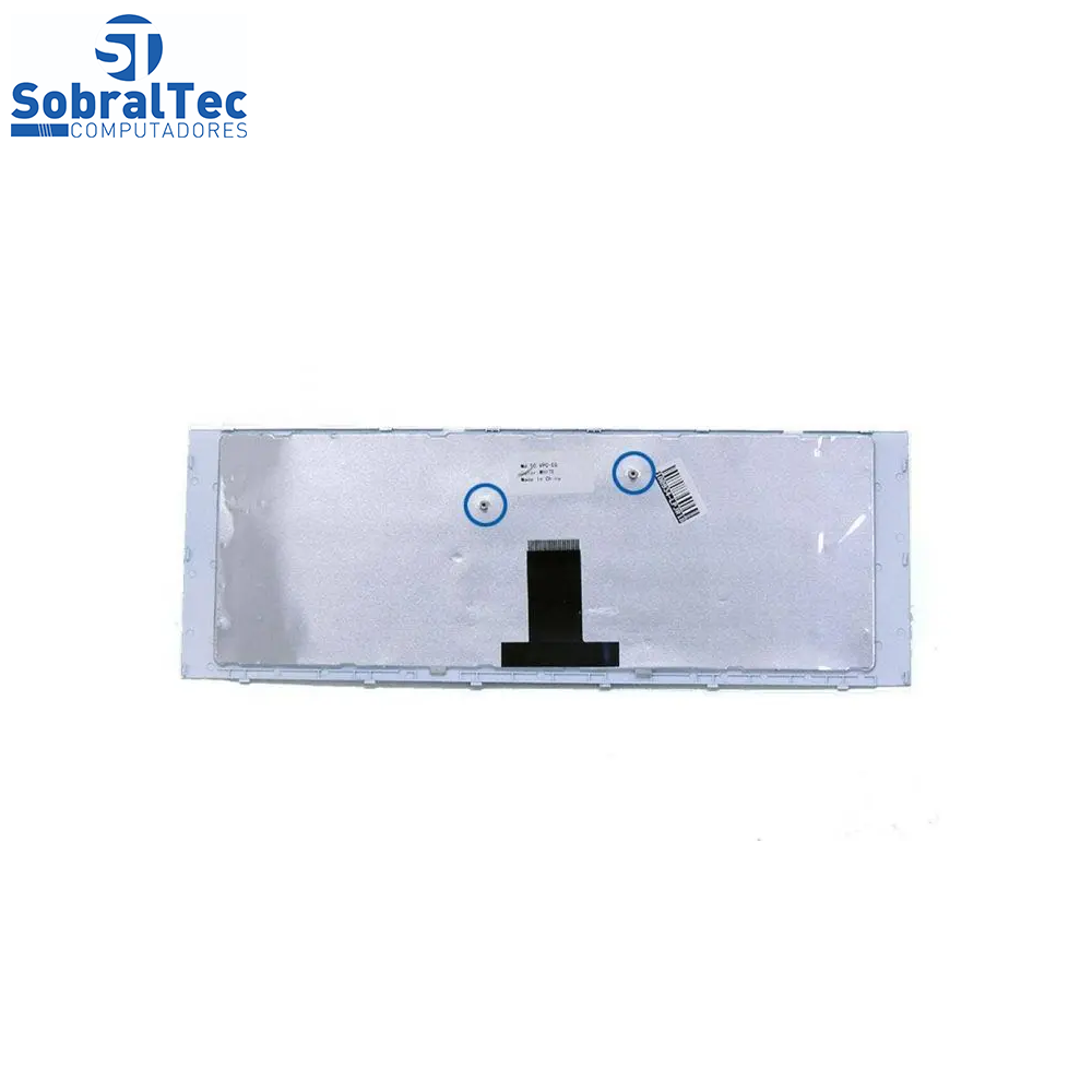 Teclado Notebook Compatível Com Sony Vaio Vpc-Eg11 Vpc-Eg12 Vpc-Eg13 - White - Br Uk Style - Frame