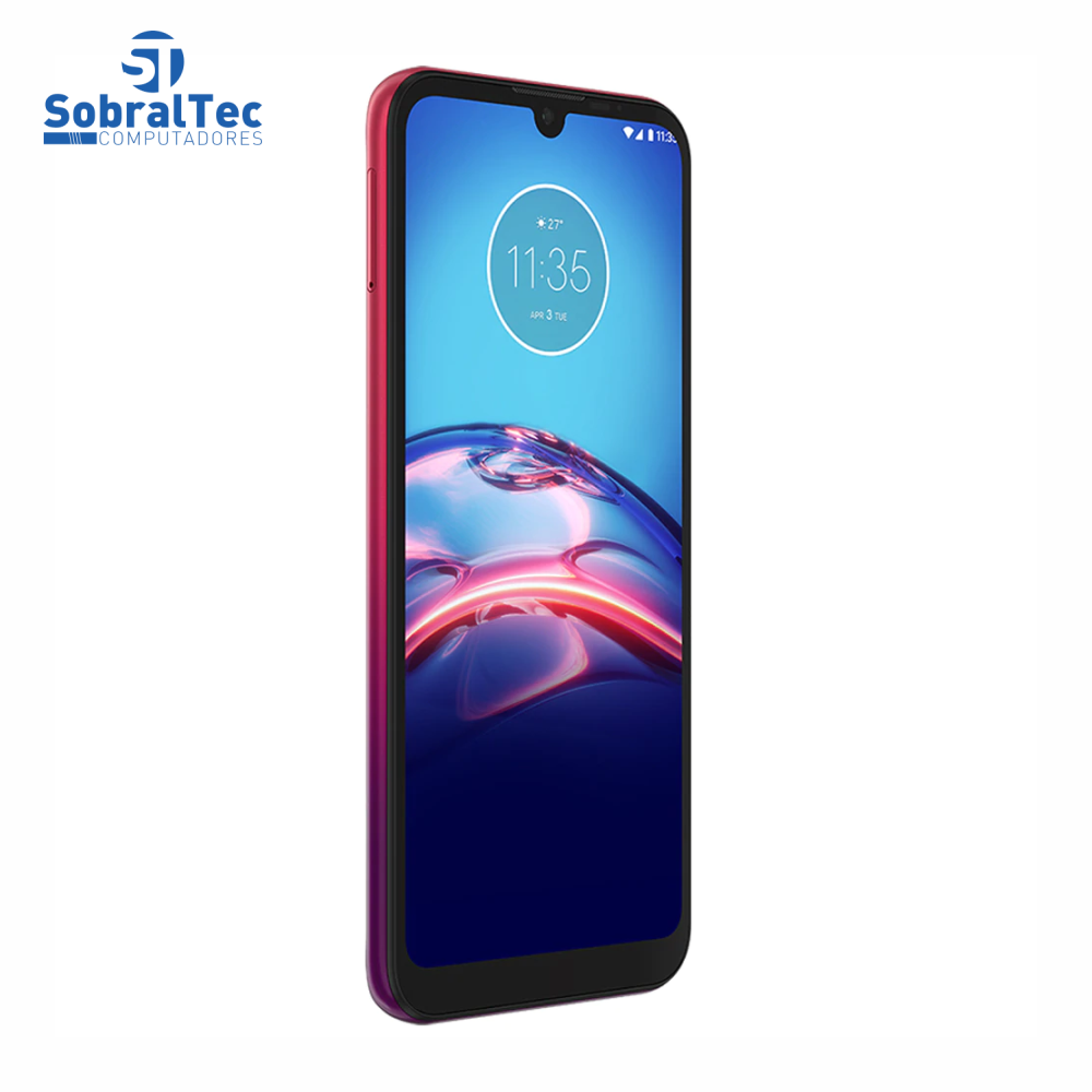Smartphone Motorola Moto E6s Magenta 64GB Tela 6.1" Câmera Traseira Dupla Processador Octa-Core 2GB RAM XT2053-2 V2