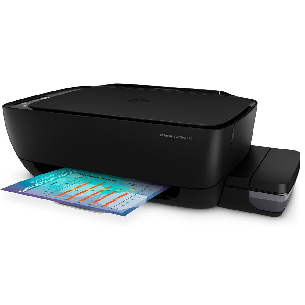 Multifuncional Tanque de Tinta Ink Tank HP 416 Wireless - Impressora, Copiadora, Scanner, Bivolt