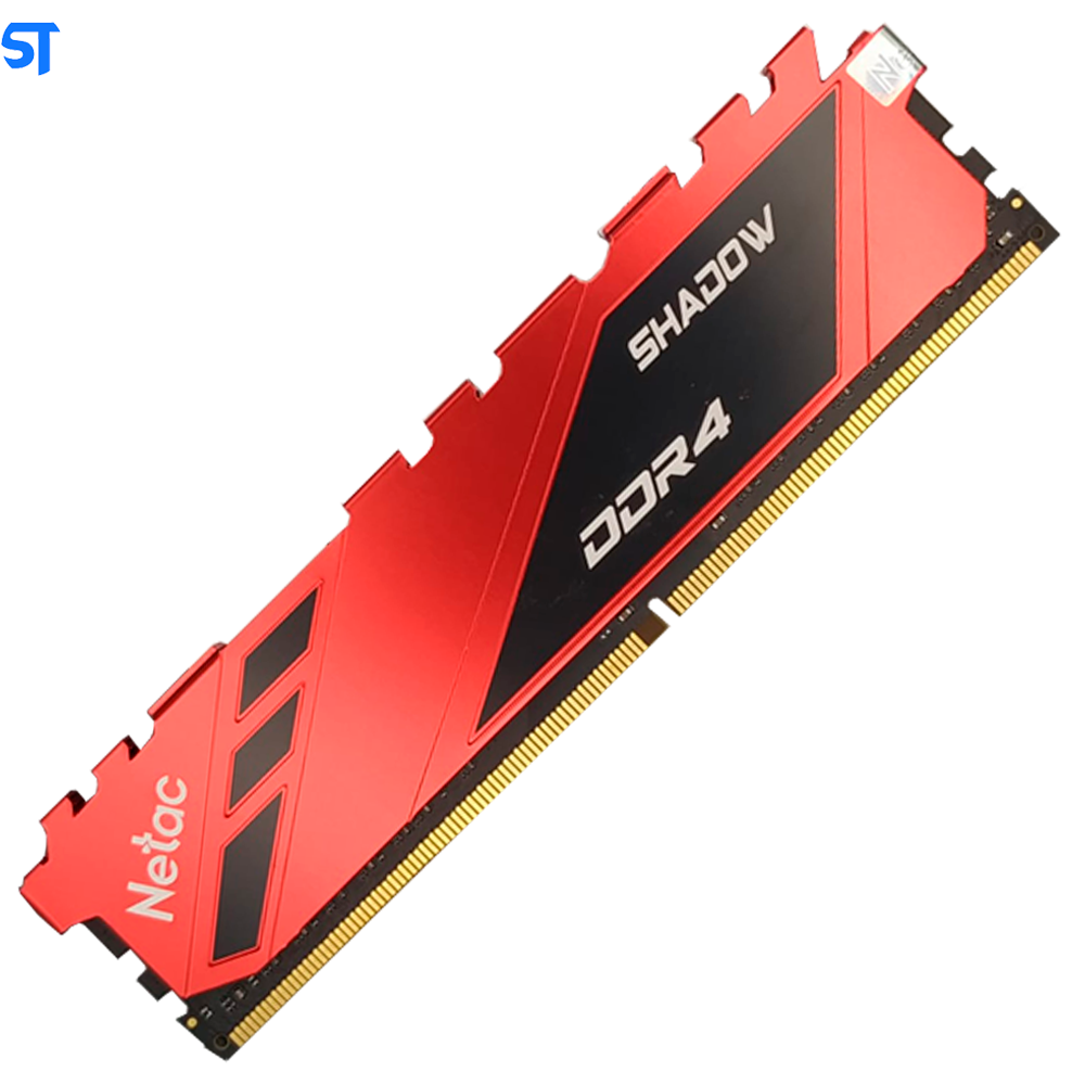 Memória Ram Gamer Desktop 16GB 3200MHz DDR4 Shadow- Vermelho