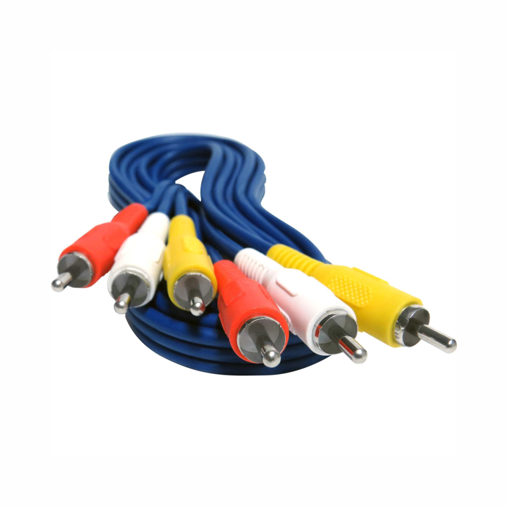 Cabo RCA 1,80MT Azul