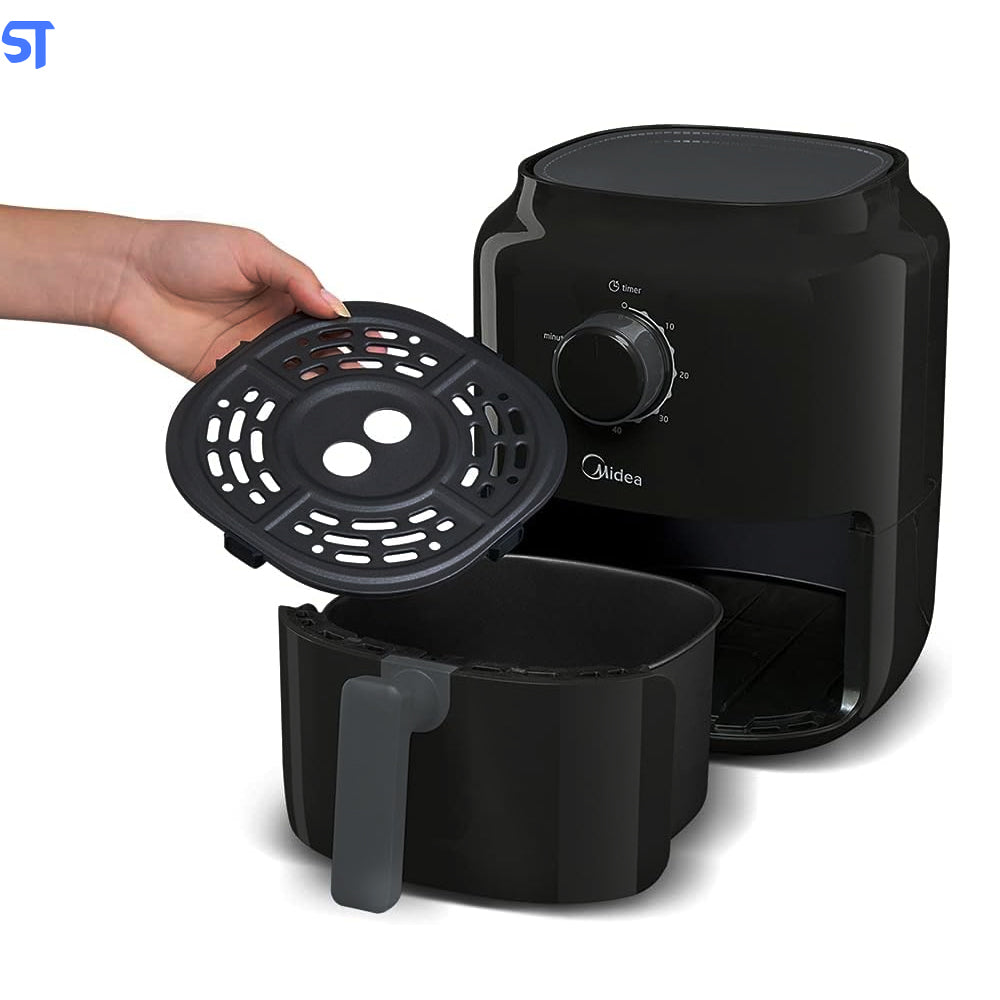 Fritadeira Sem Óleo MiniFry 3L Midea Preta 220V/60Hz